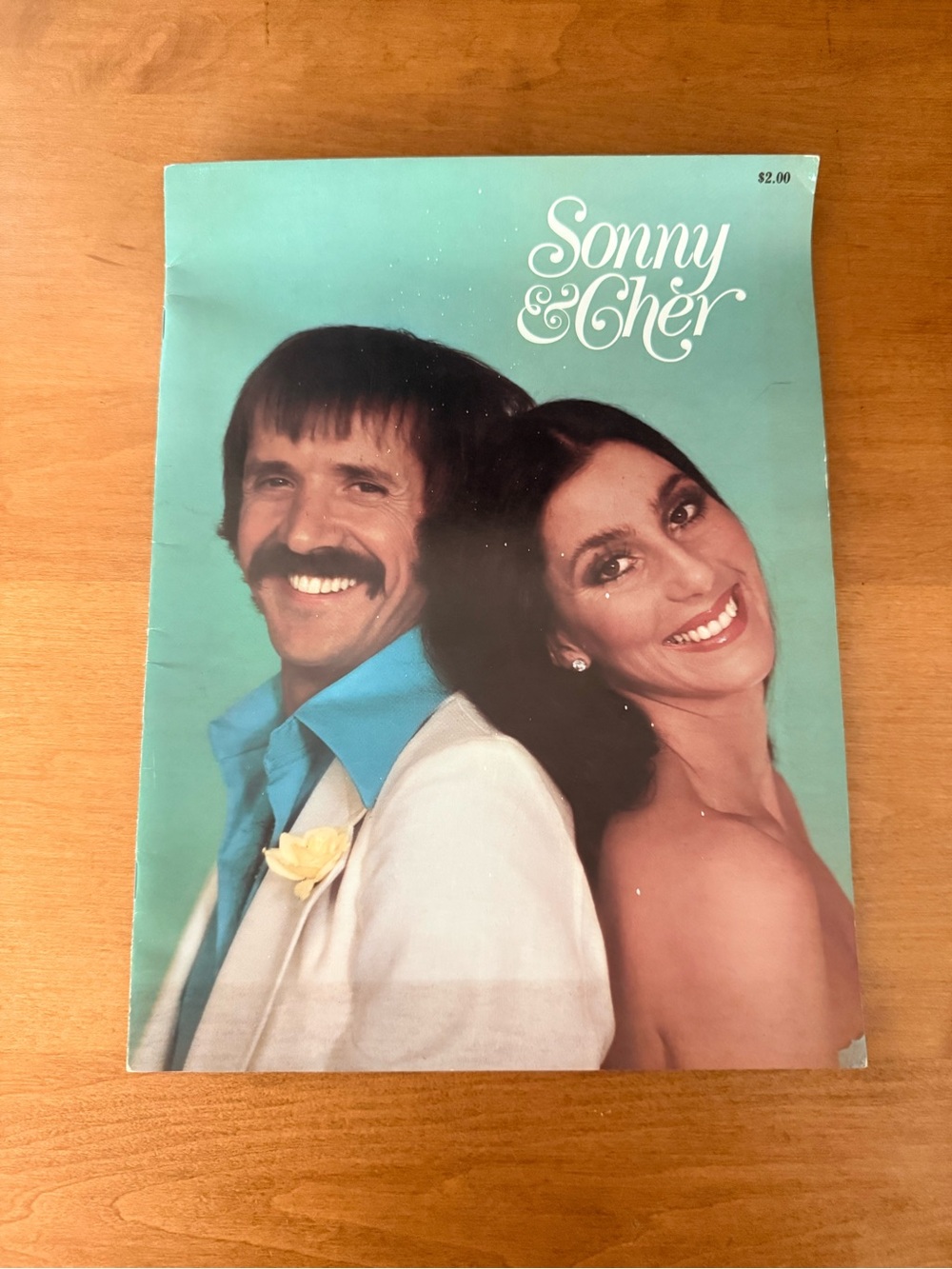 Sonny & Cher Vintage concert program